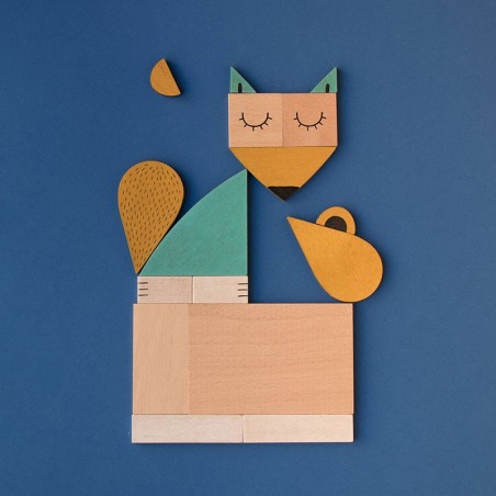 Wooden Toy - THE FOX & THE...